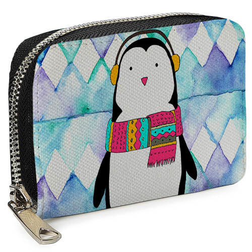 

Кошелёк на замке MINI (текстиль) Пингвин Presentville 12,5х8,5 см 000175558