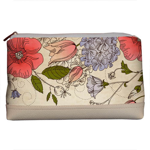 

Косметичка дорожная женская Lovely Цветы Presentville 26х15х8 см 000175890