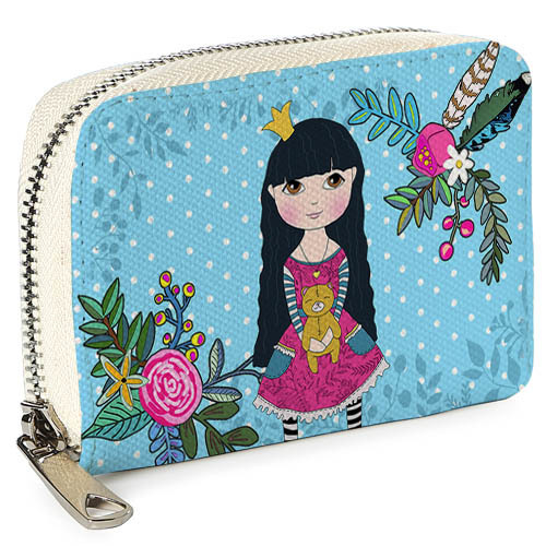 

Кошелёк на замке MINI (текстиль) Presentville 12,5х8,5 см 000175764