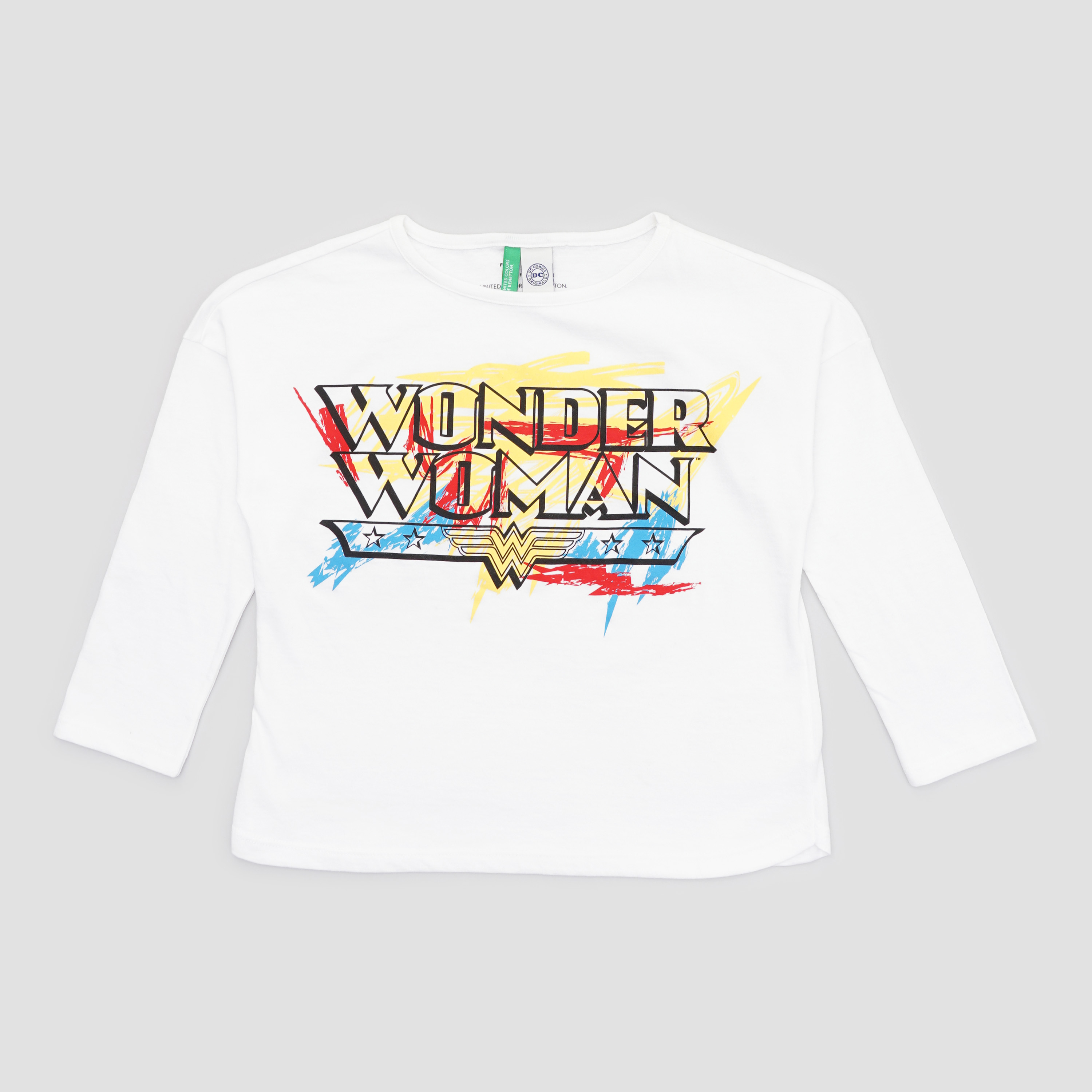 

Футболка с длинными рукавами United Colors of Benetton chl07900019 110 см Белая