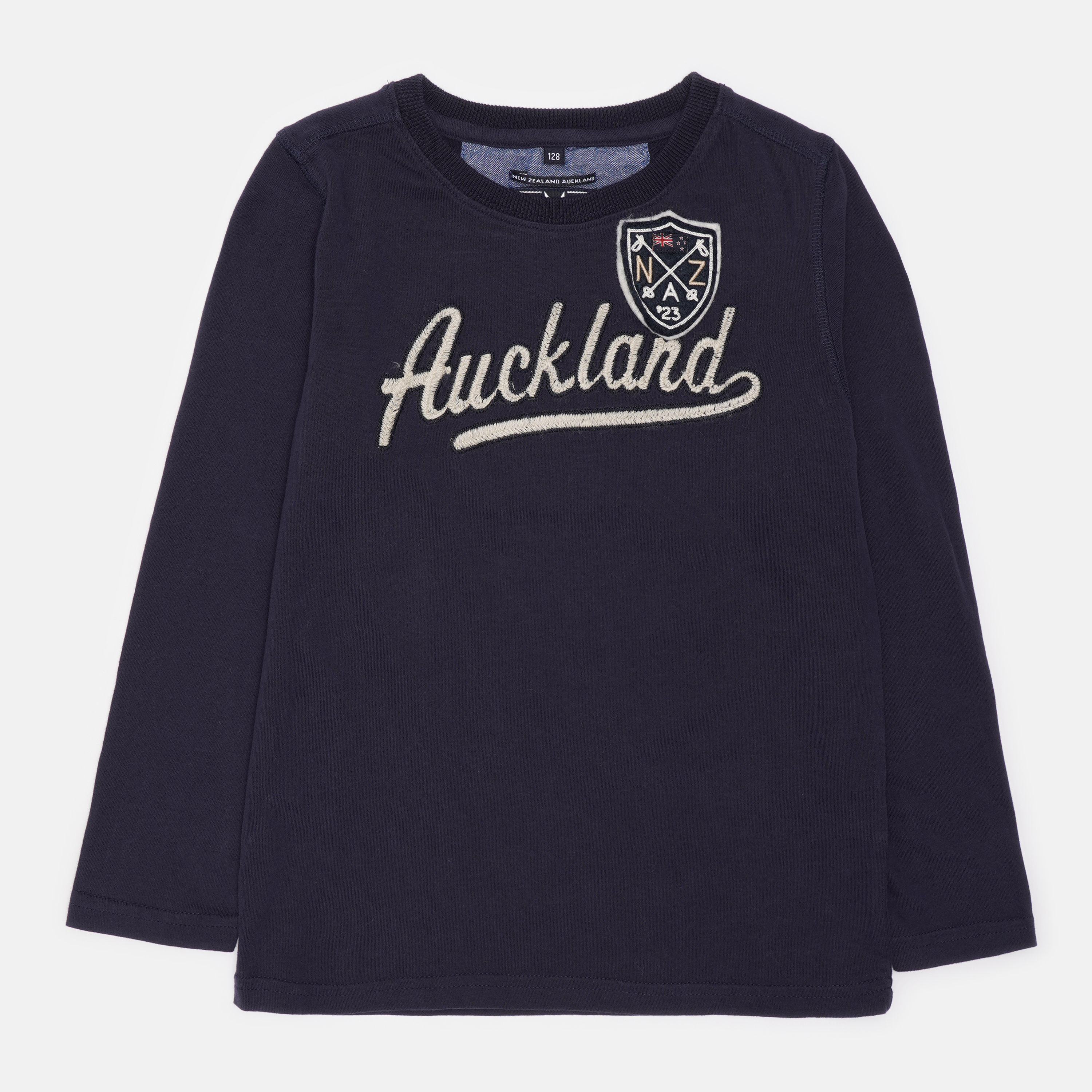 

Футболка с длинными рукавами New Zealand Auckland chl03700119 128 см Темно-синяя