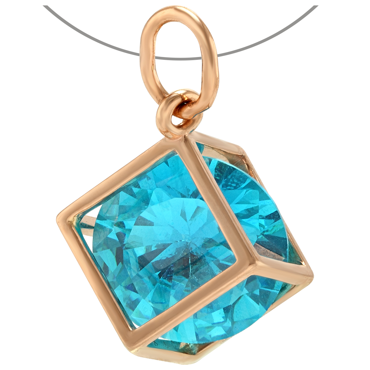 

Золотой подвес с фианитом Tango Jewellery Company 150355