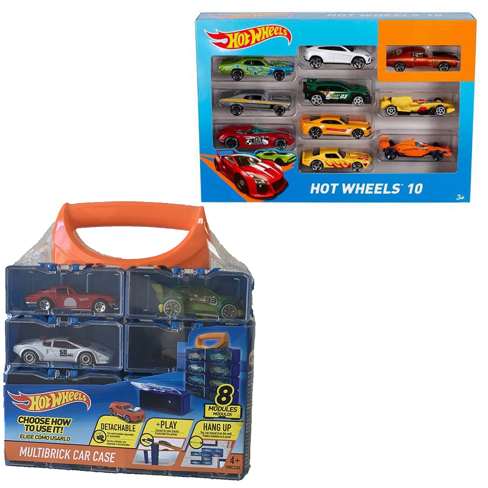 

Комплект Hot Wheels Контейнер и 8 машинок HWCC8AM + Набор из 10-ти базовых автомобилей 54886