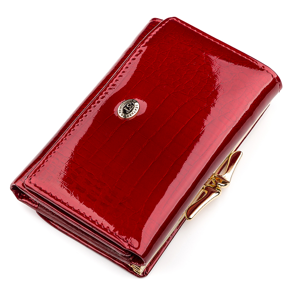 

Кошелек женский ST Leather 18374 очень красивый Красный