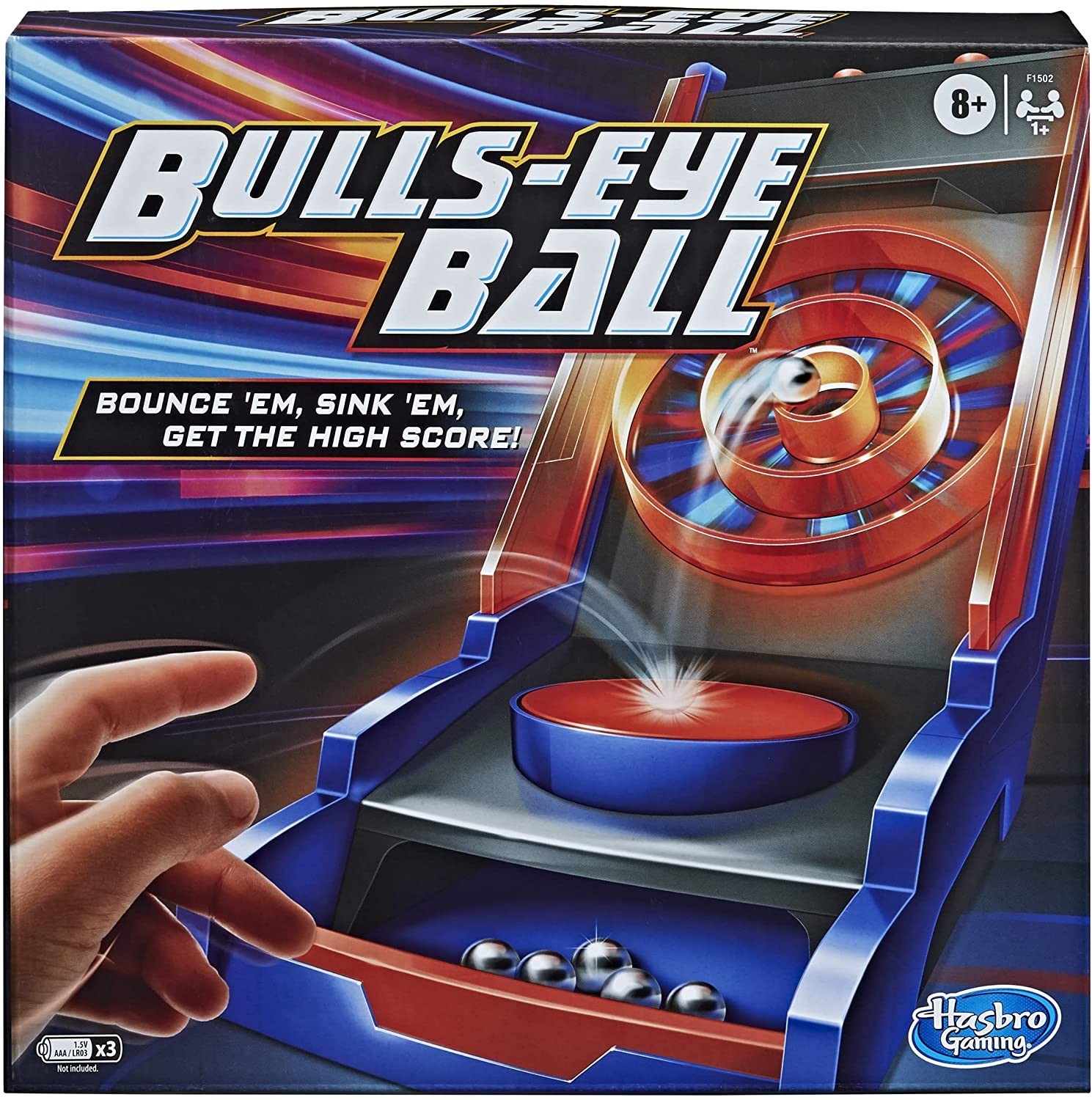 

Настольная активная электронная игра Hasbro Gaming Bulls-Eye Ball (F1502)