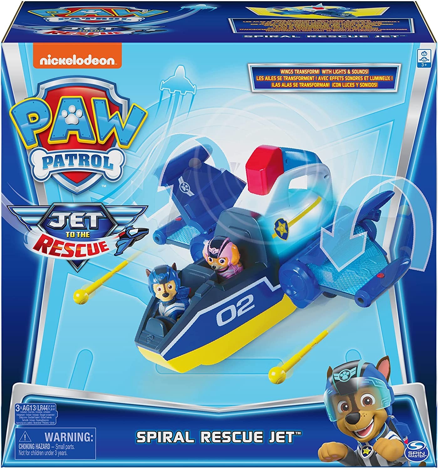 Игровой набор Spin Master Paw Patrol Jet to The Rescue Spiral Rescue Jet Щенячий  патруль Самолет Чейза (6059439) – фото, отзывы, характеристики в  интернет-магазине ROZETKA от продавца: VRS | Купить в Украине: