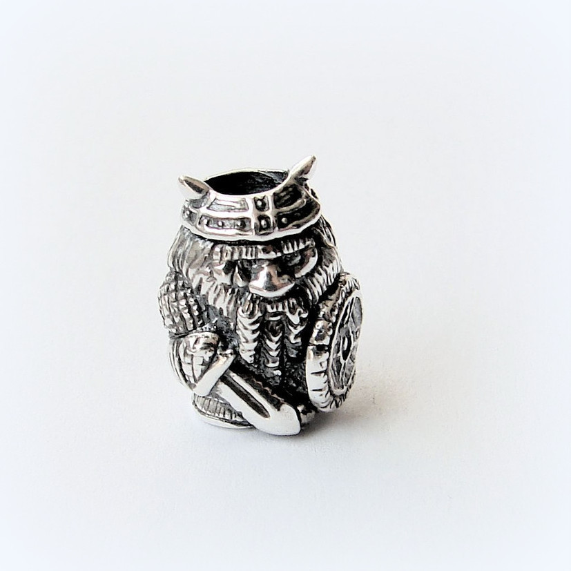 

Серебряная бусина Викинг 925 проба