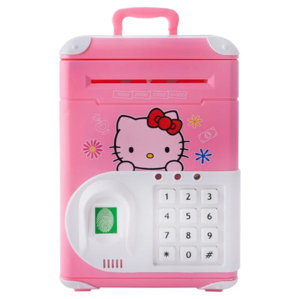 

Сейф копилка Hello Kitty хелоу китти с кодовым замком и купюроприемником розовый (ST-20210807)