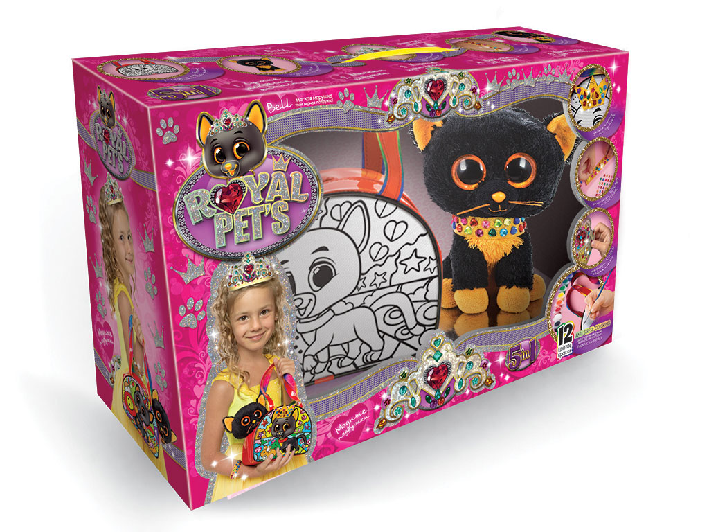 

Набор для творчества ROYAL PET'S сумочка с игрушкой, рус.(RP-01-01)