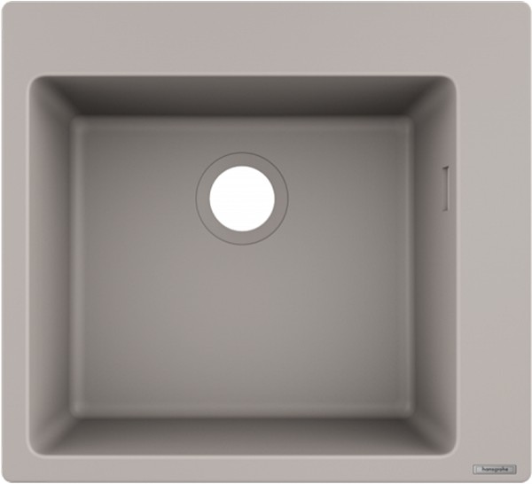 

Кухонная мойка Hansgrohe S510-F450 560х510 Concretegrey 43312380