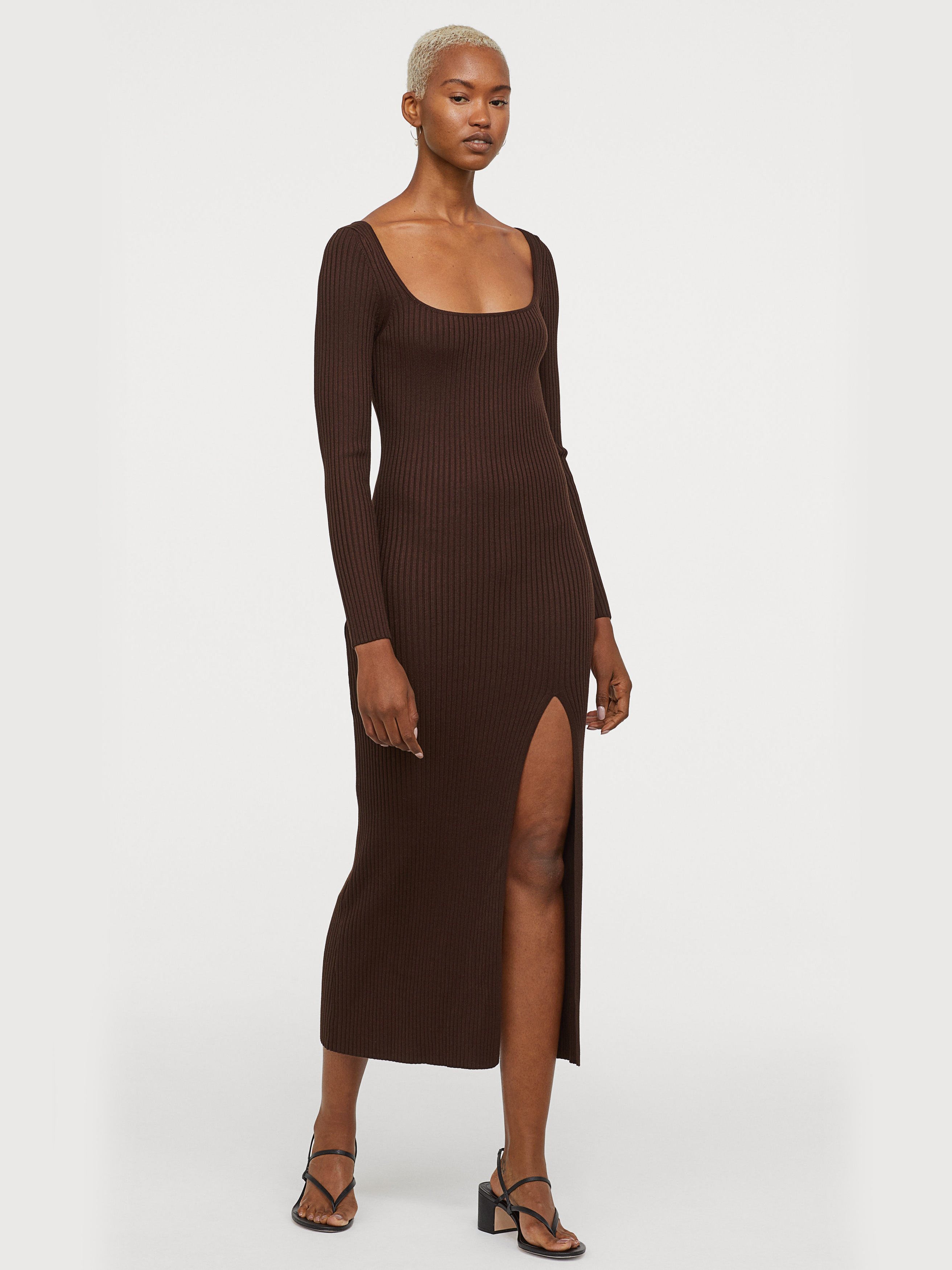 

Платье H&M 7645510abr  Коричневое, Платье H&M 7645510abr S Коричневое