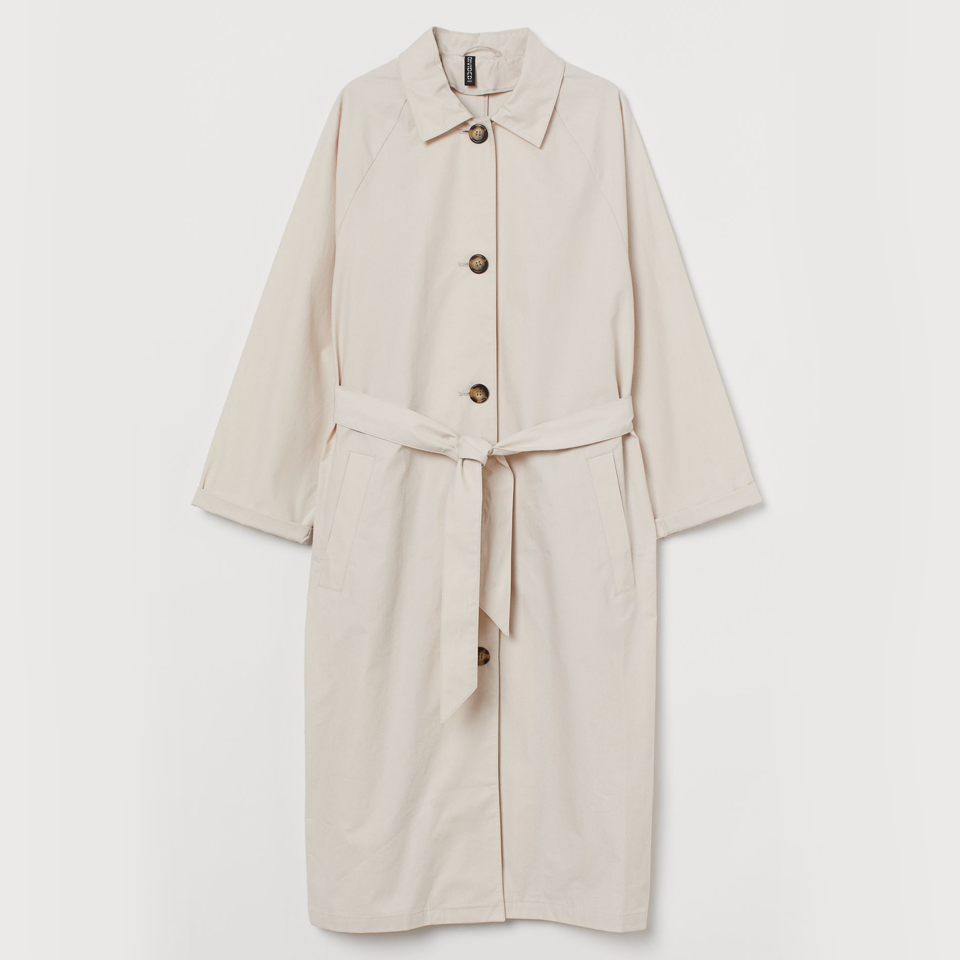 

Плащ H&M 9705263abr  Светло-бежевый, Плащ H&M 9705263abr XS Светло-бежевый