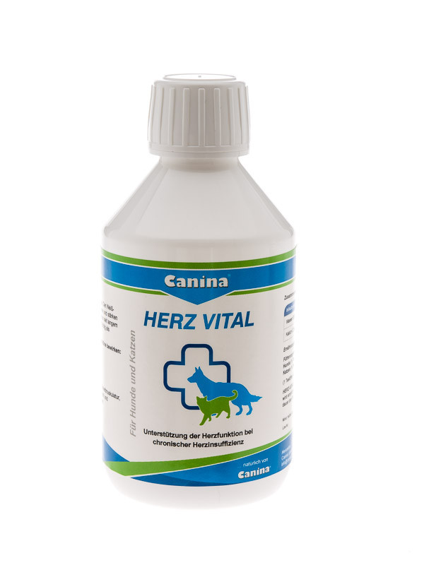 

Кормовая добавка Canina Herz Vital для собак, укрепление сердечно-сосудистой системы, 250 мл