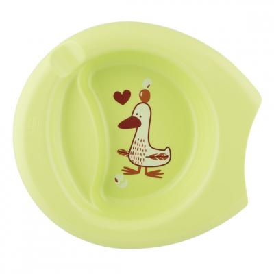 

Набор детской посуды Chicco тарелка Easy Feeding Plate от 6 мес.зеленая (16001.40.30)