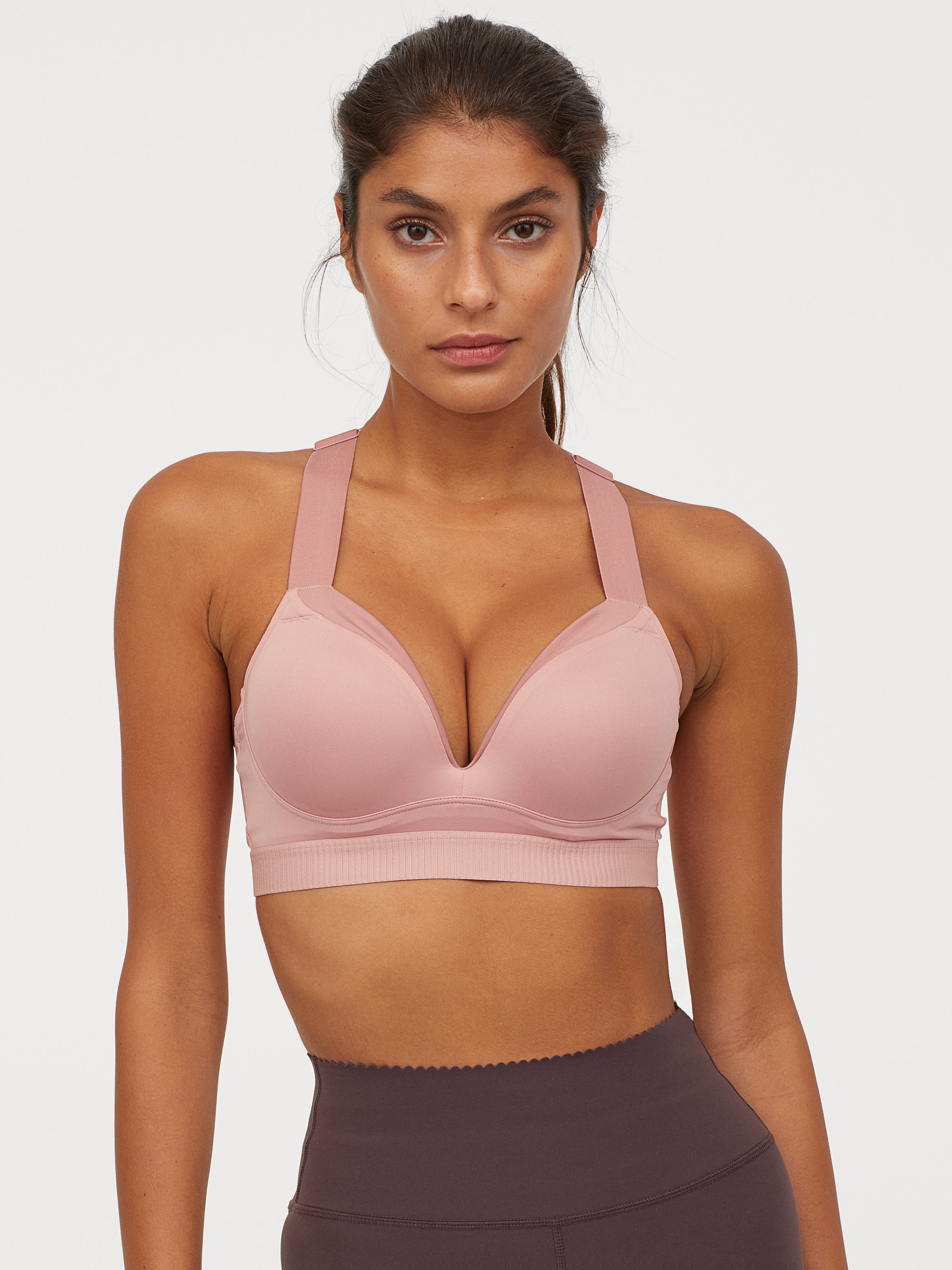 

Спортивный топ H& Sport 0703152-1  Розовый, Спортивный топ H&M Sport 0703152-1 M Розовый