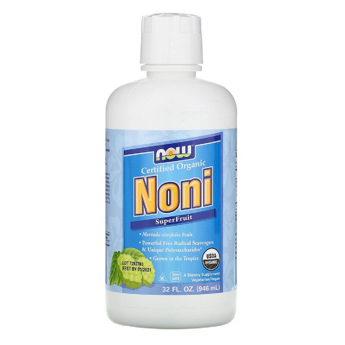 

Природные добавки Now Foods Органический Нони сок суперфрукта Noni SuperFruit Juice 32 жидкие унции (946 мл)