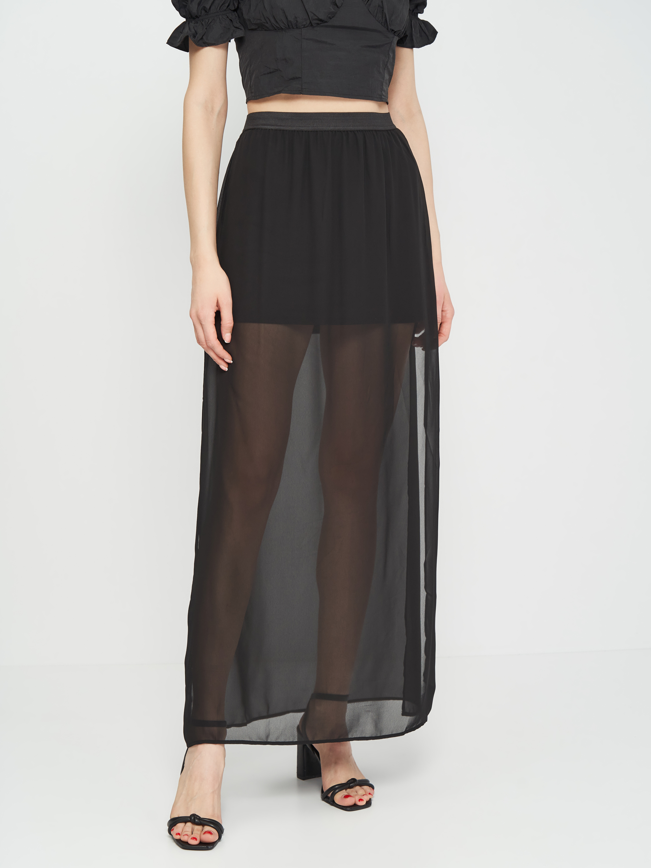 

Юбка H&M 01978221  Черная, Юбка H&M 01978221 38 Черная