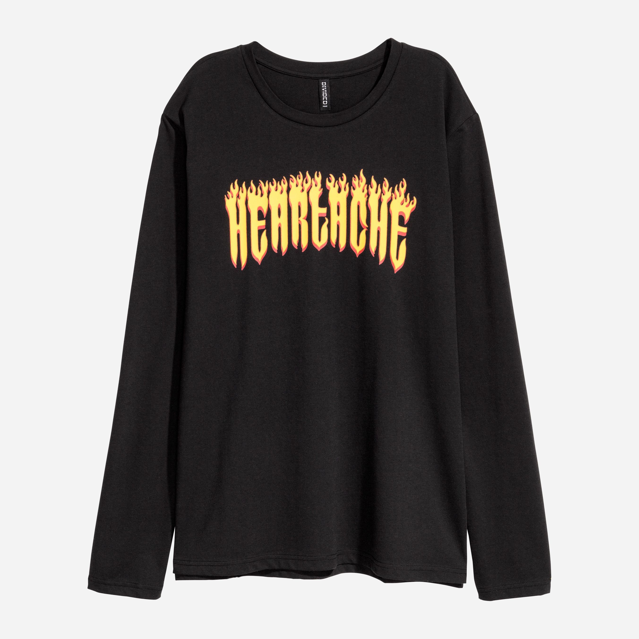 

Лонгслив H&M 04-0500269-017  Черный (СА2000001901687, Лонгслив H&M 04-0500269-017 L Черный (СА2000001901687)