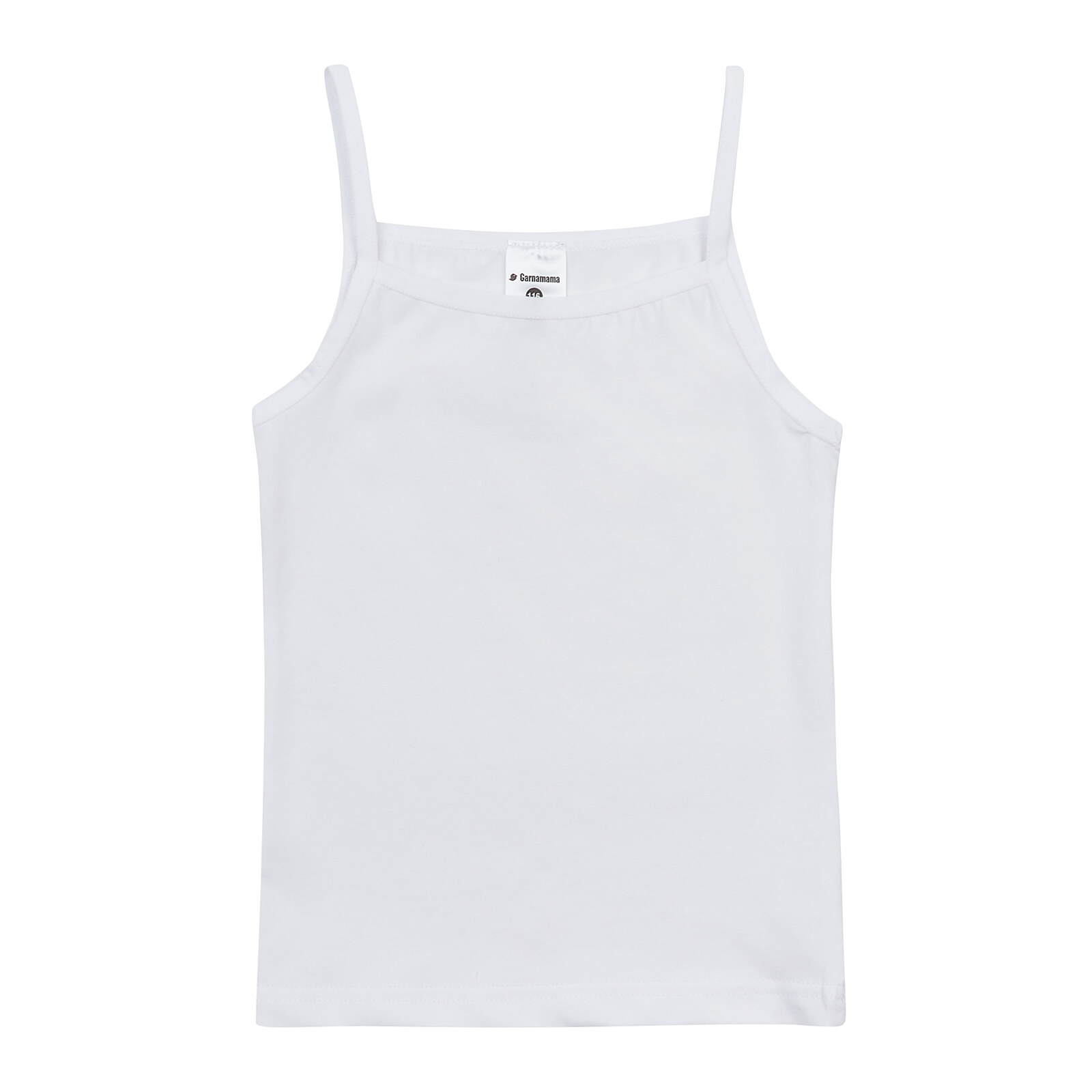 

Майка Garnamama Basic Vests 1 122-128 Белый (755266.1093341)