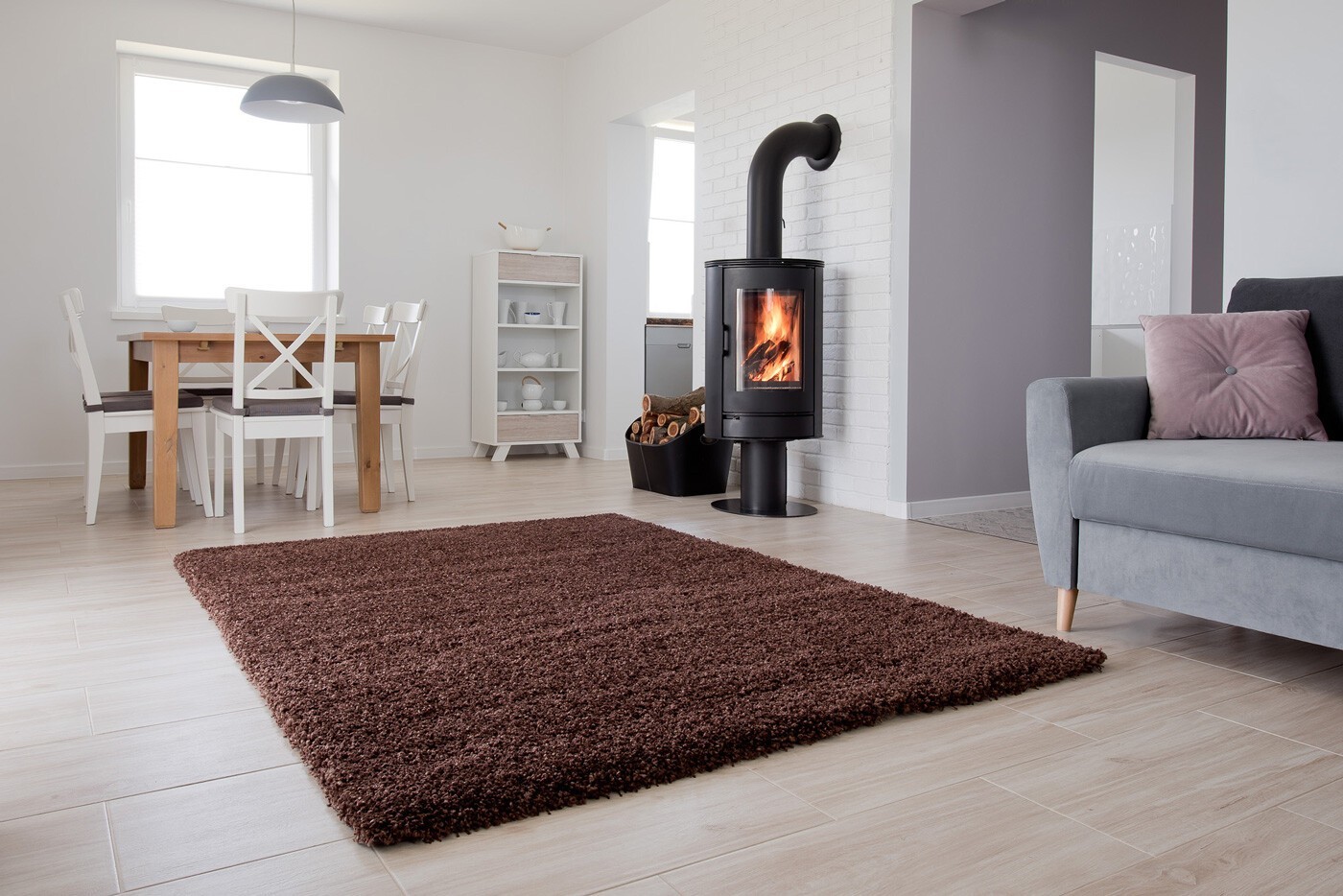 

Килим SUPER SHAGGY HIMALAYA A703A BROWN 1.5*3