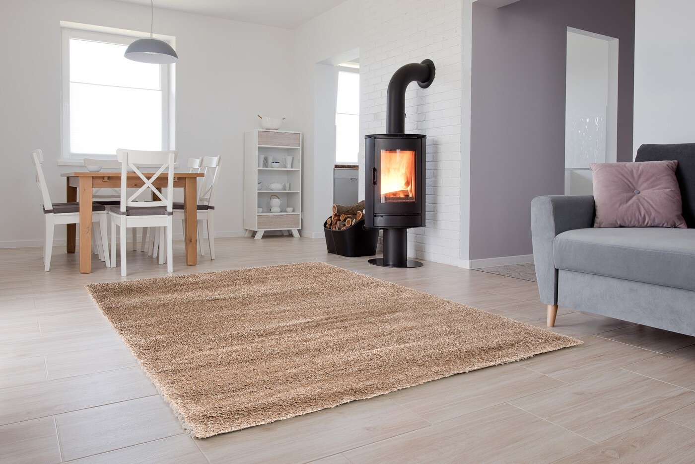 

Килим SUPER SHAGGY HIMALAYA 8206A BEIGE 1*2