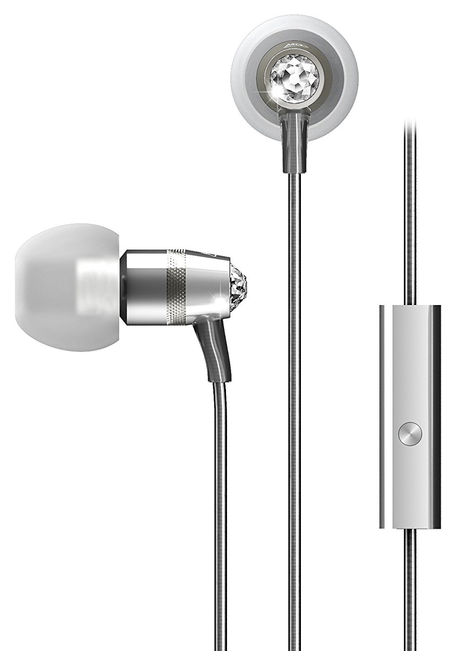 

Наушники MEE audio M11J Crystal Silver