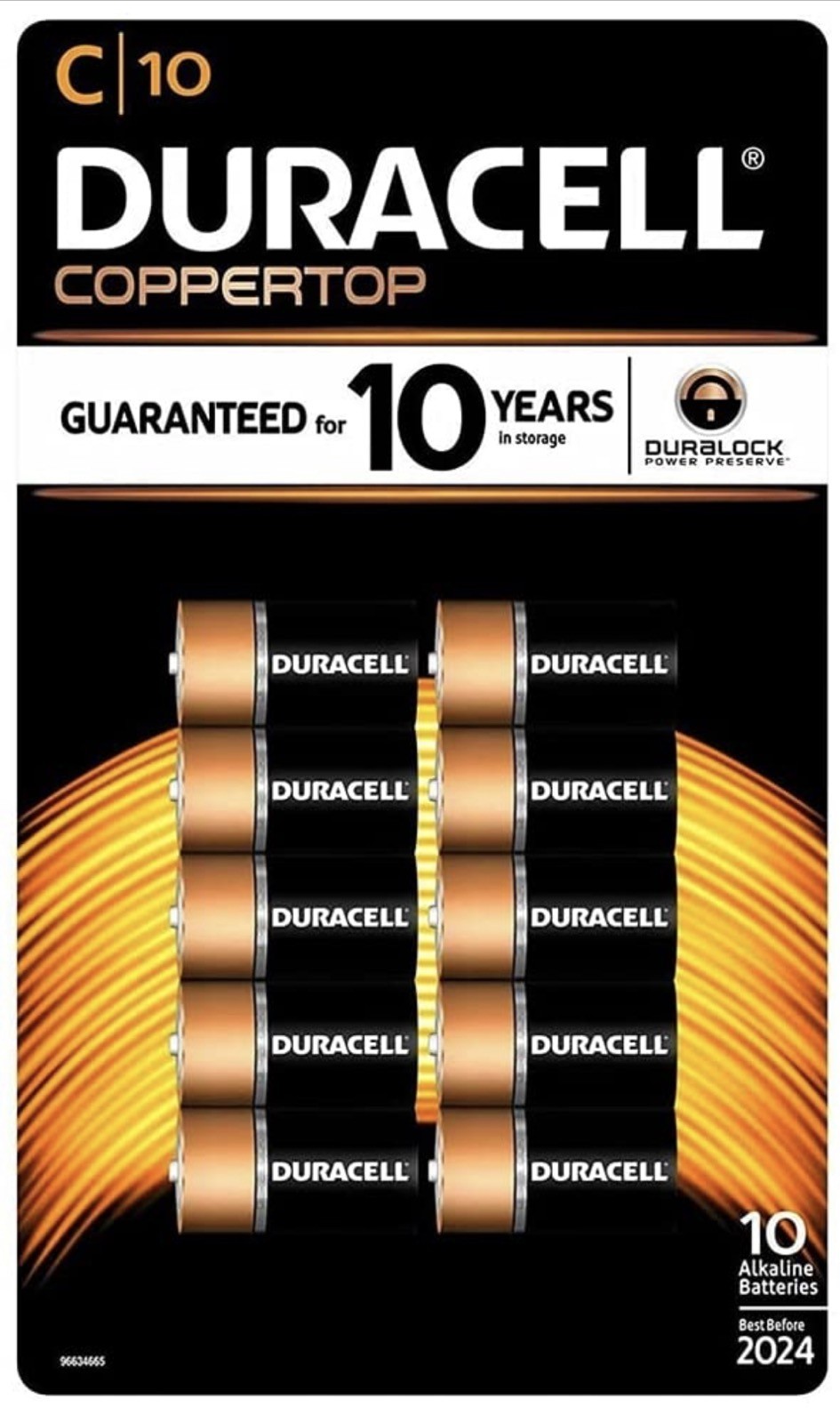 Лужні батарейки Duracell C LR14) MN1400 10 шт – фото, відгуки ...