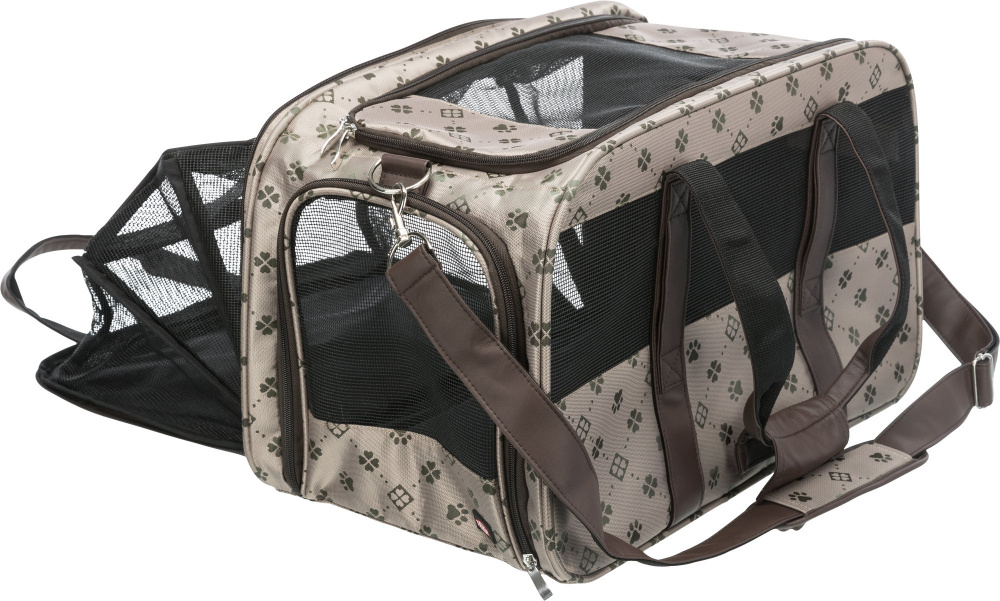 

Сумка-переноска Trixie "Maxima Carrier" 33см × 32см × 54см до 8кг коричневый с бежевым (TX-28903)