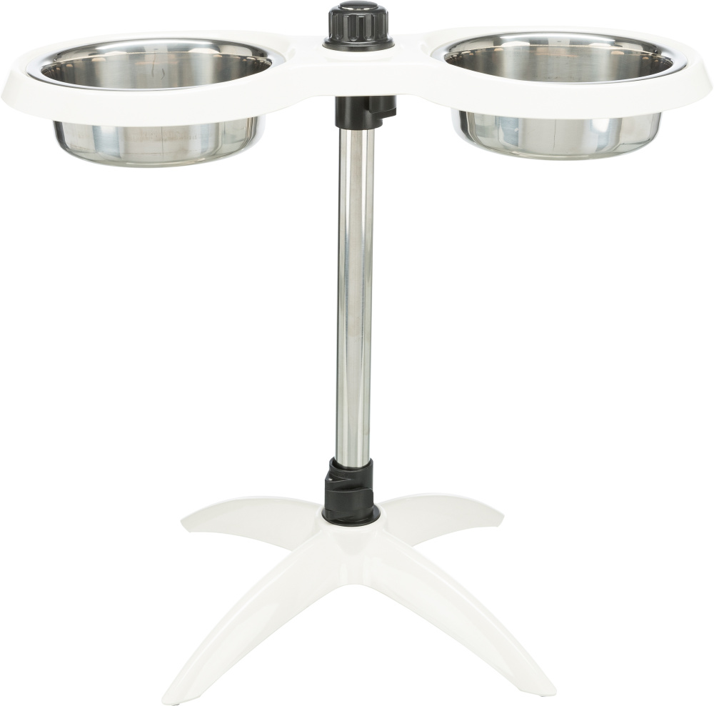 

Стойка с мисками Trixie "Dog Bar" 2шт. 1,6 л / 21 см меламин / сталь белый (TX-25006)