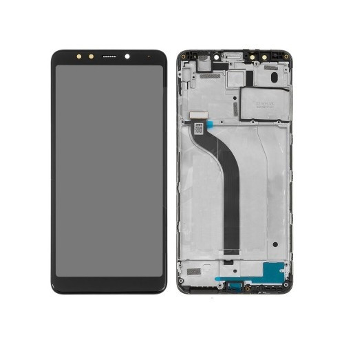 

Дисплей (экран) для Redmi 5 с тачскрином и корпусной рамкой черный PRC