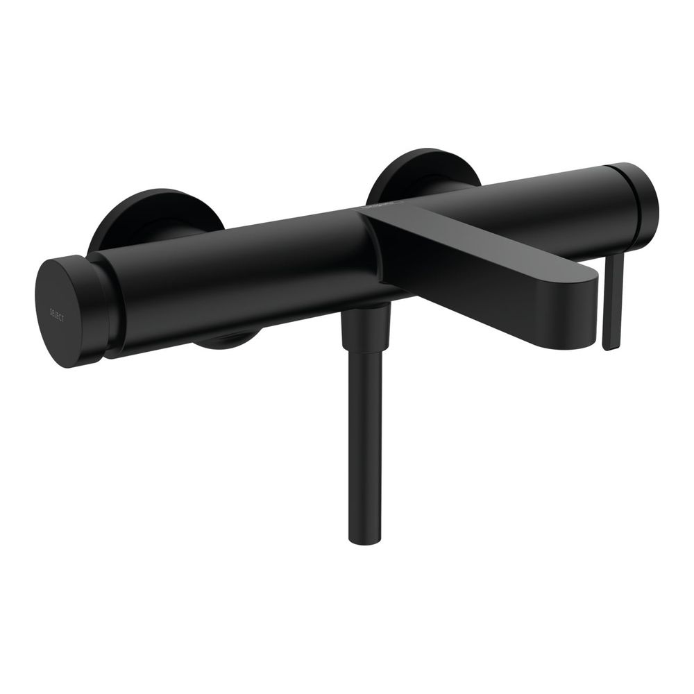 

Смеситель для ванны настенный Hansgrohe Finoris, черный матовый (76420670)