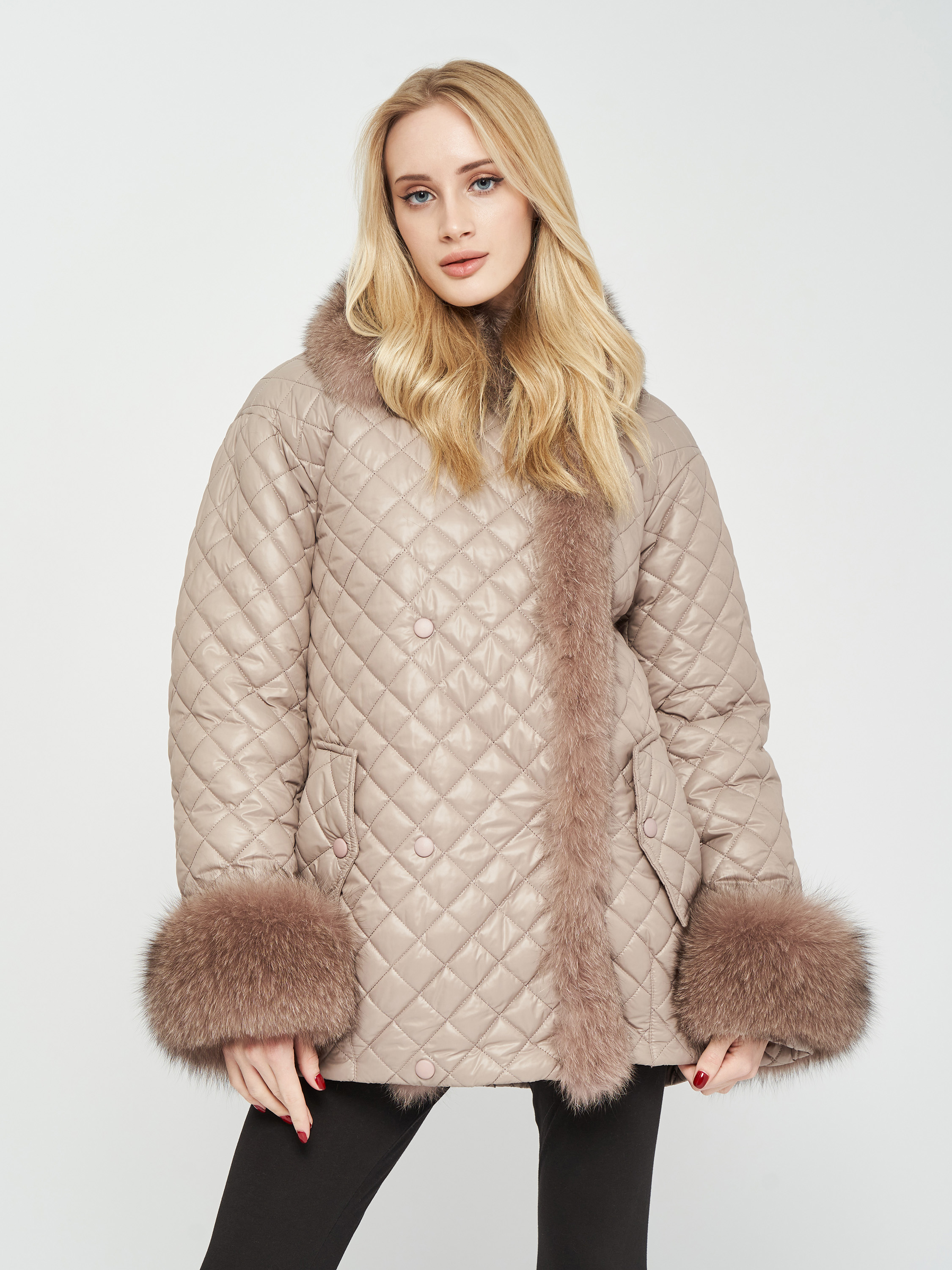 

Куртка Mila Nova К-160л  Капучино, Куртка Mila Nova К-160л 44 Капучино