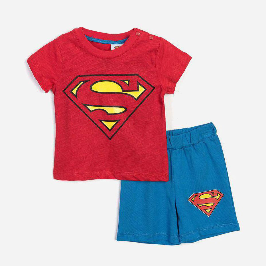 

Костюм (футболка + шорты) Cimpa Superman SM15552 98 см Сине-красный