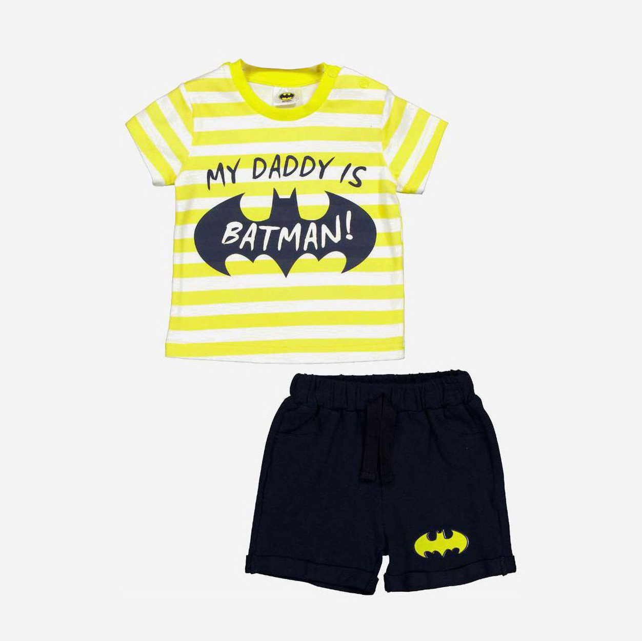 

Костюм (футболка + шорты) Cimpa Batman BM17303 74-80 см Черно-желтый