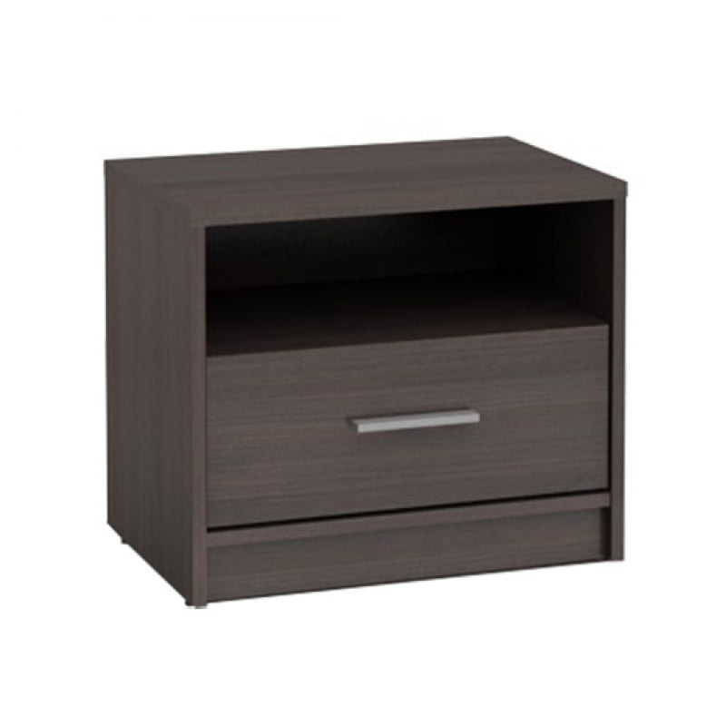 

Тумба припроватная Nepo Plus Black Red White 50х43x34 030259