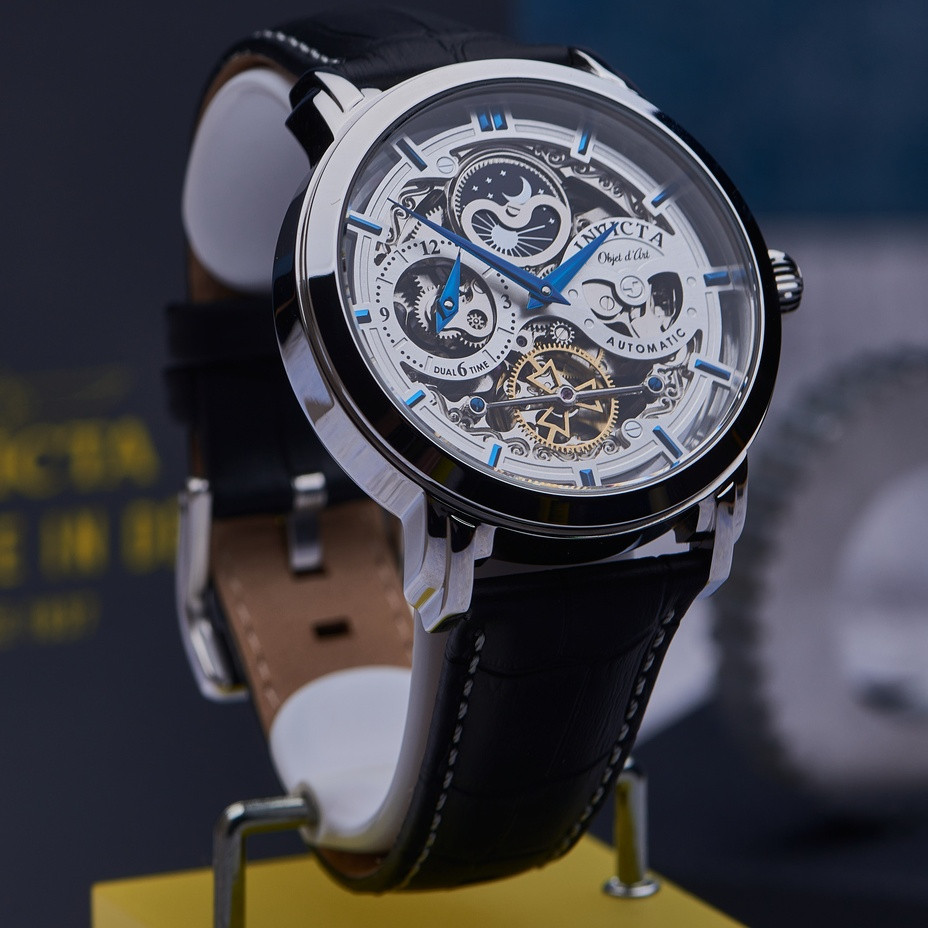 

Классические мужские часы скелетон Invicta 32298 Objet D Art