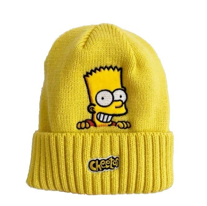 

Шапка Jsstore Симпсон Барт Желтая 48-56 см от 3 лет