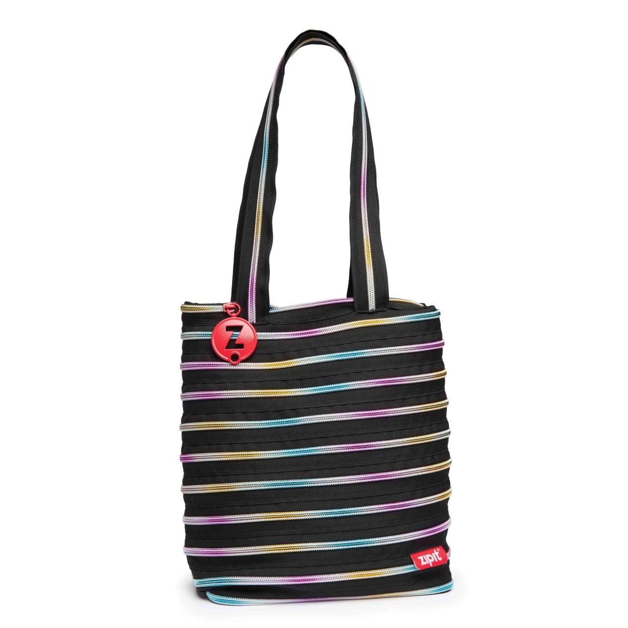 

Сумка Zipit Premium Tote / Beach Black & Rainbow Teeth (ZBN-8)