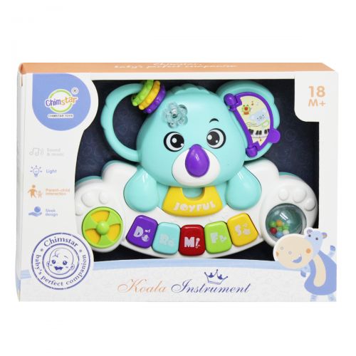 

Интерактивная игрушка "Пианино Коала", голубой
