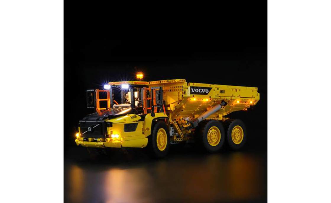 

Конструктор LEGO Підсвічування для набору Technic Шарнірний самоскид 6x6 Volvo (42114) 1 деталей (LGK360)