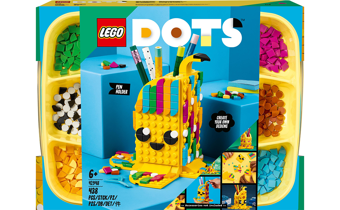 

Конструктор LEGO «Банан». Підставка для ручок 438 деталей (41948)