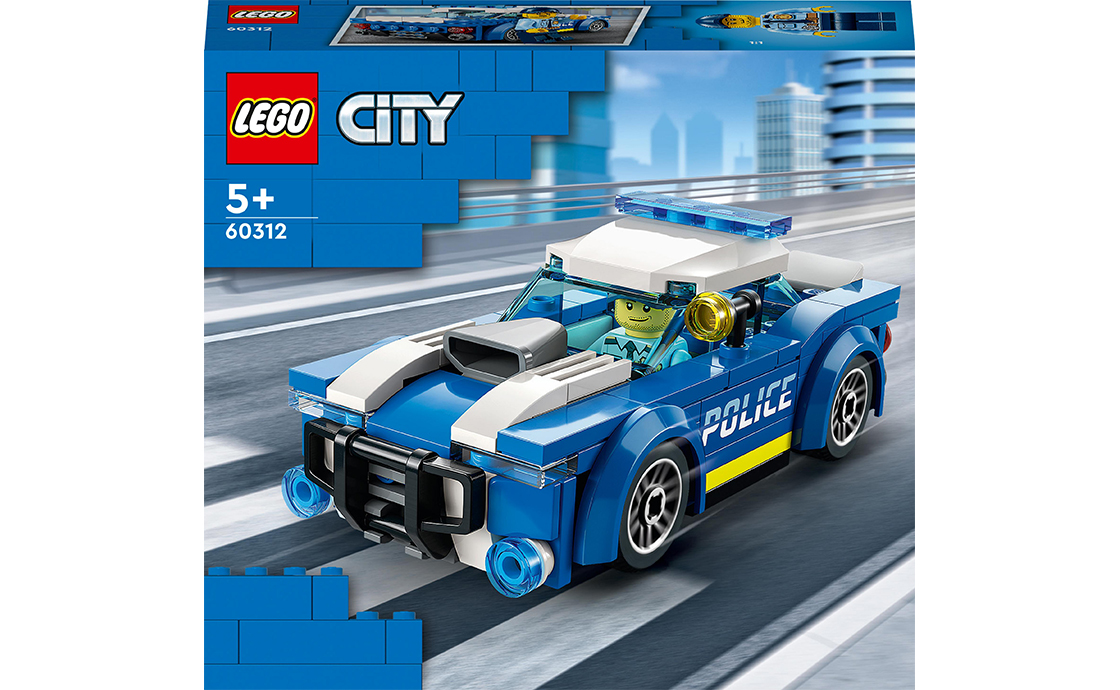 

Конструктор LEGO Поліцейський автомобіль 94 деталей (60312)