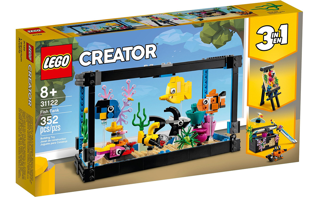 

Конструктор LEGO Акваріум 352 деталей (31122)