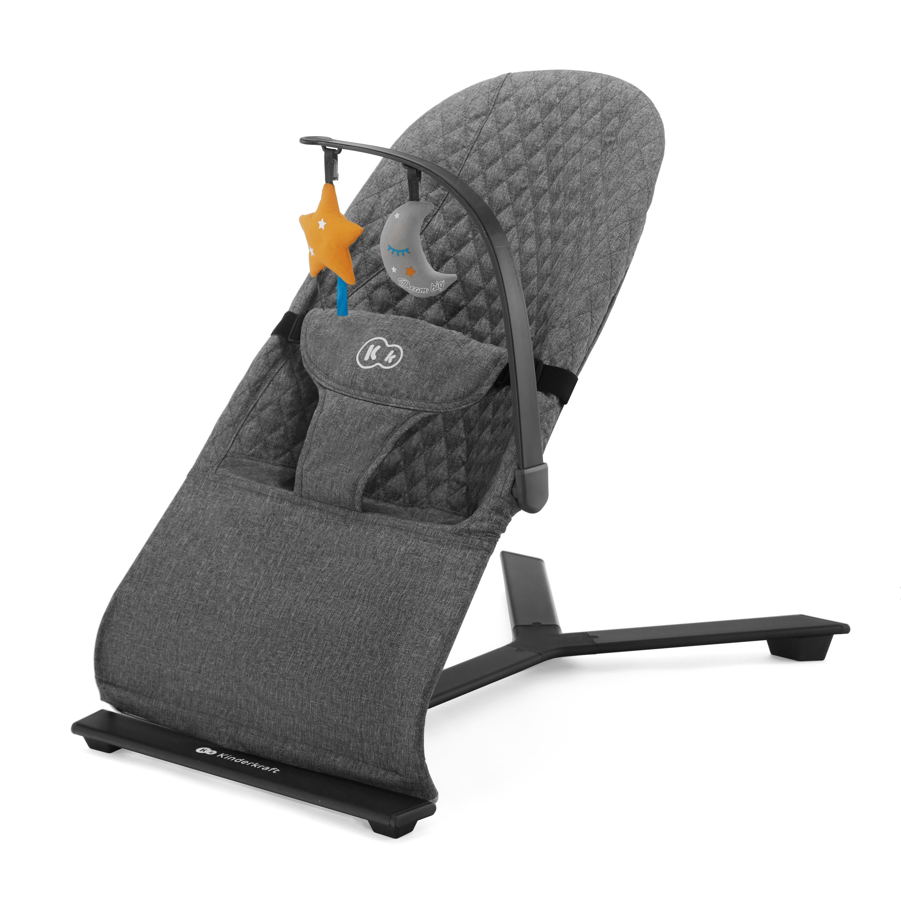 

Шезлонг-качалка Kinderkraft Mimi Grey (KBMIMI00GRY0000)