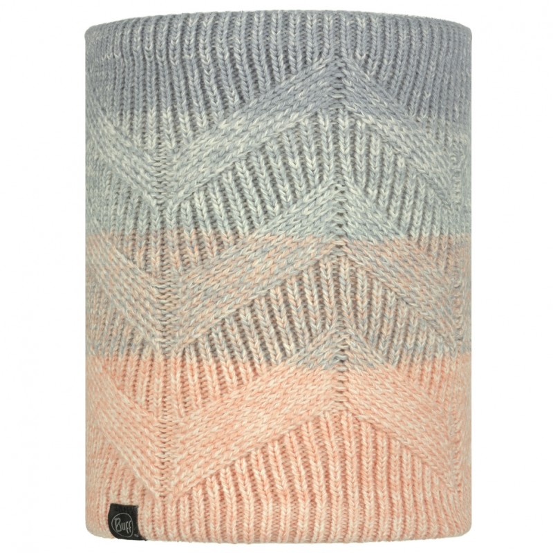 

Бафф Buff Knitted & Polar Neckwarmer Masha Серый-Розовый