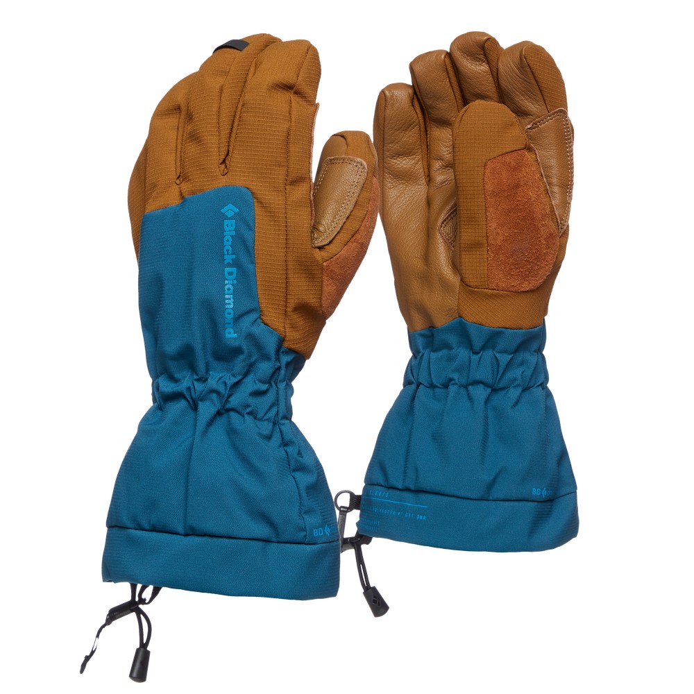 

Перчатки мужские Black Diamond Glissade Gloves M Коричневый-Синий