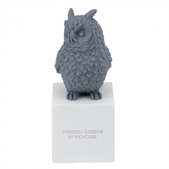 

Статуэтка Owl 25 см, серая (8924-010) Elso