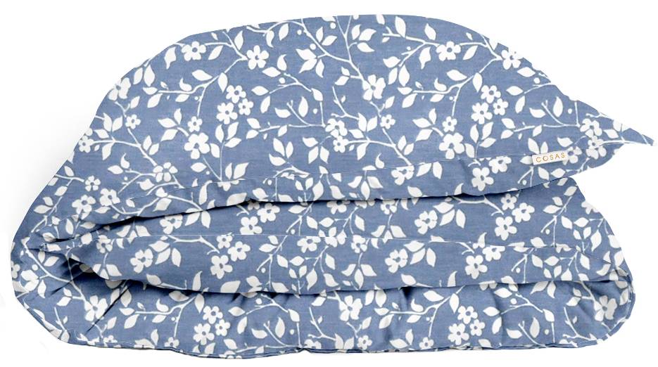 

Пододеяльник Cosas Flowers White Blue 200 х 220 см