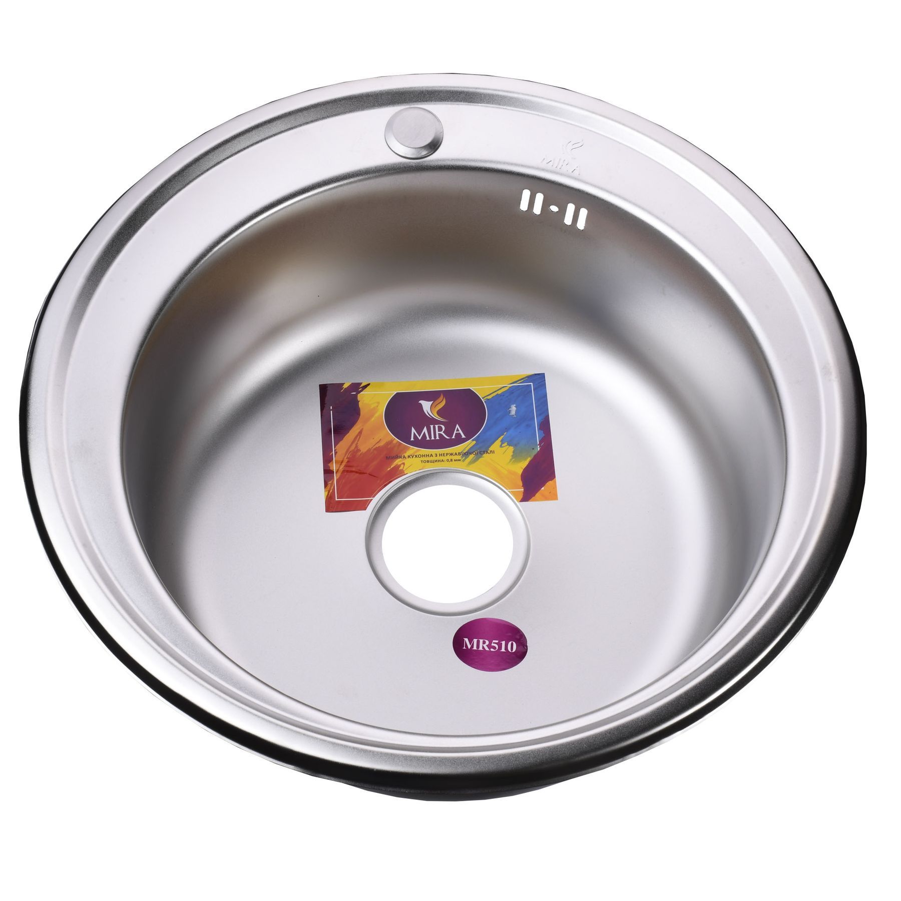 

Мойка кухонная Mira MR 510 E Satin 0.6