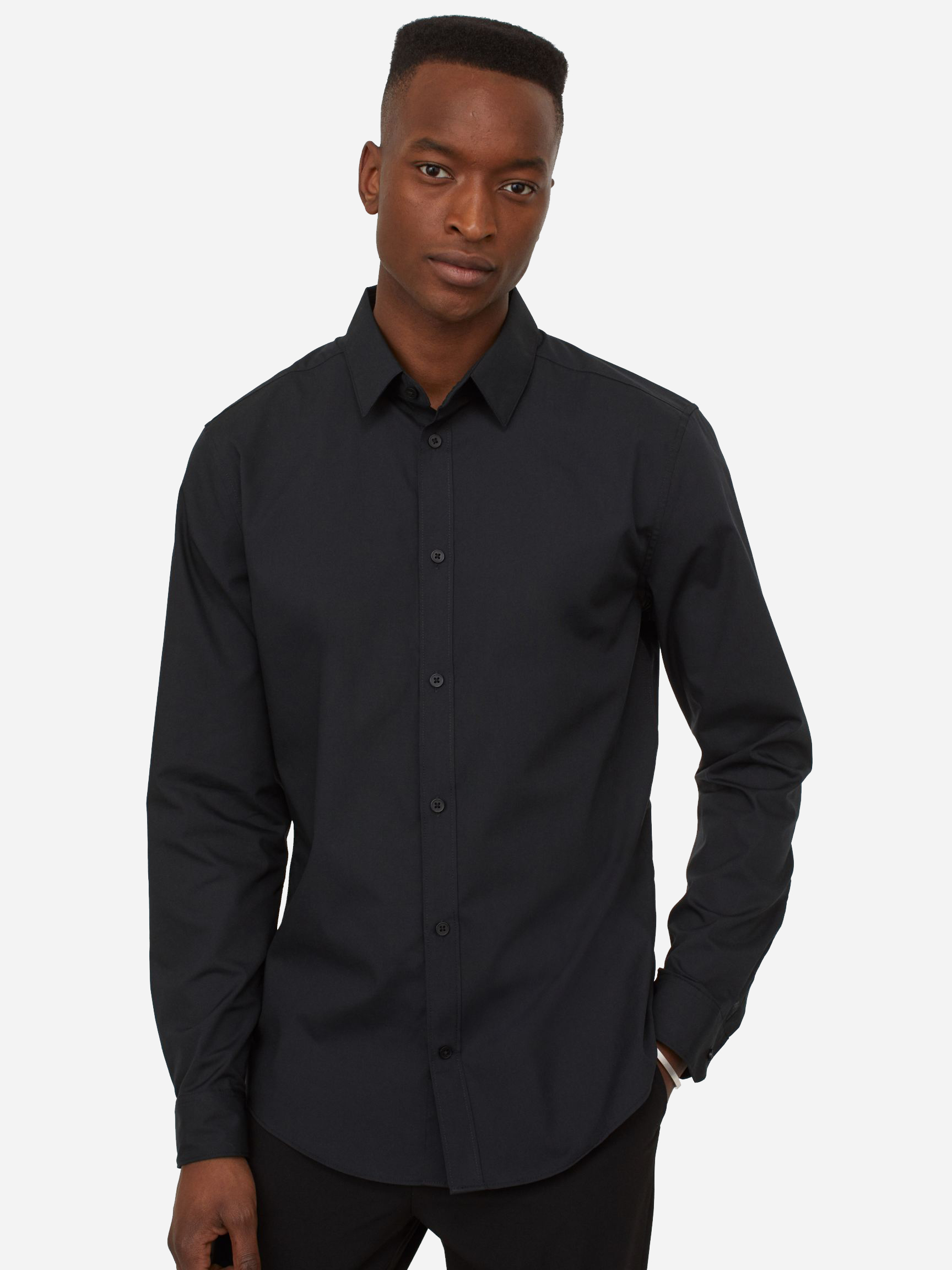

Рубашка H&M 7817583dm  Черная, Рубашка H&M 7817583dm XS Черная